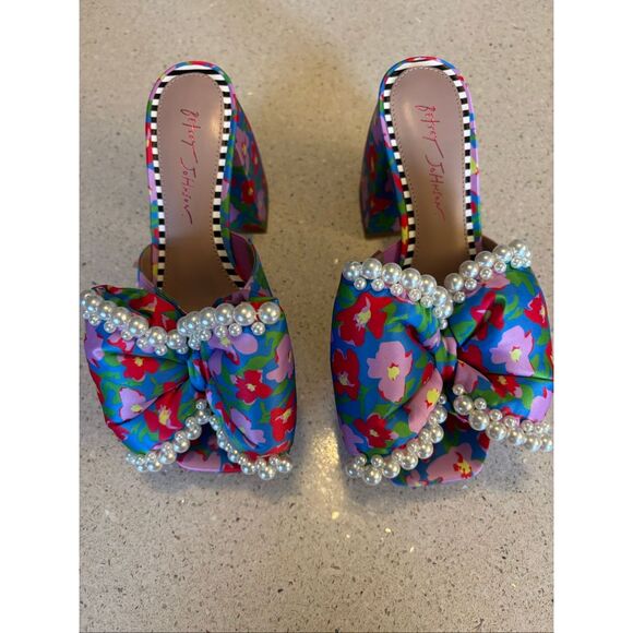 Betsey Johnson Shoes - Betsy Johnson Mule heels